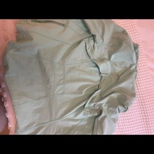 Lululemin light blue zip up jacket size 2